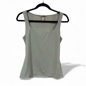 H&M Green Lined Tank Top - Size Small